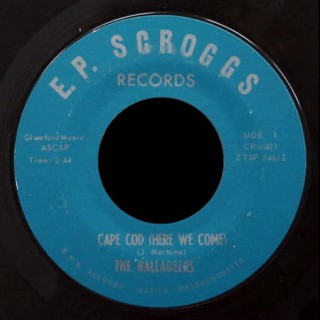 Balladeers 45 Cape Cod Here We Come on EP Scroggs