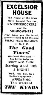 Kynds, Good Times Troy Record 1966 April 9