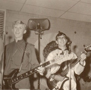 Paul Talley (right) with the Electric Theater