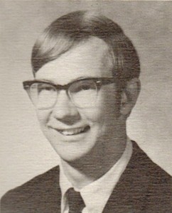 Paul Talley Senior Portrait, 1970