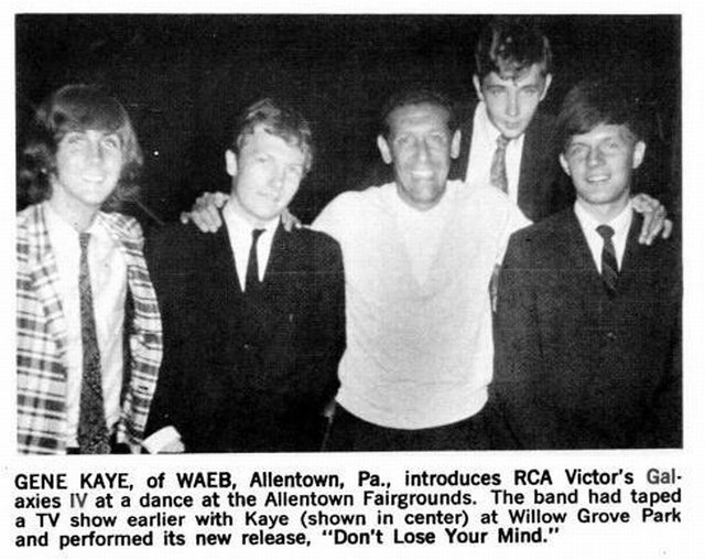 GalaxieIs IV at the Allentown Fairgrounds with Gene Kaye of WAEB