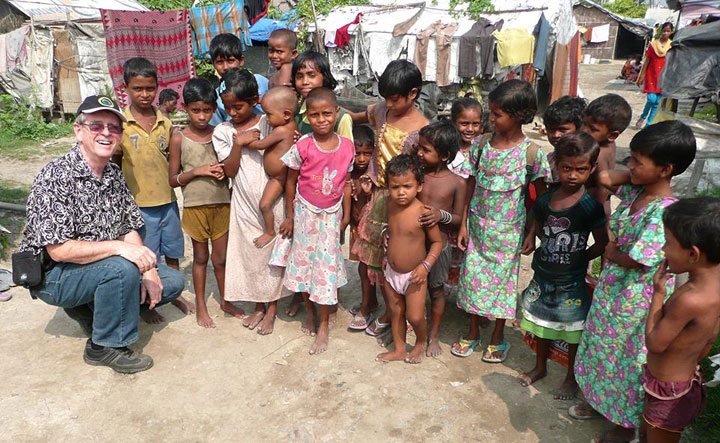 Gene Rumley, India