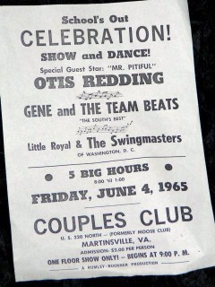 Gene & the Team Beats Otis Redding June 4, 1965