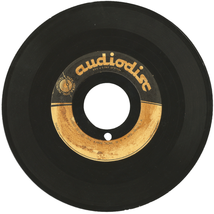 Audiodisc Acetate Have Faith