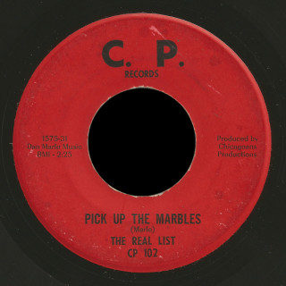 The Real List C.P. 45 Pick Up the Marbles