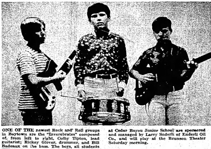 The Invertebrates, Baytown Sun, Friday, April 7, 1967