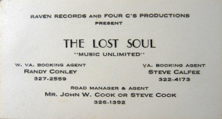 The Lost Soul business card