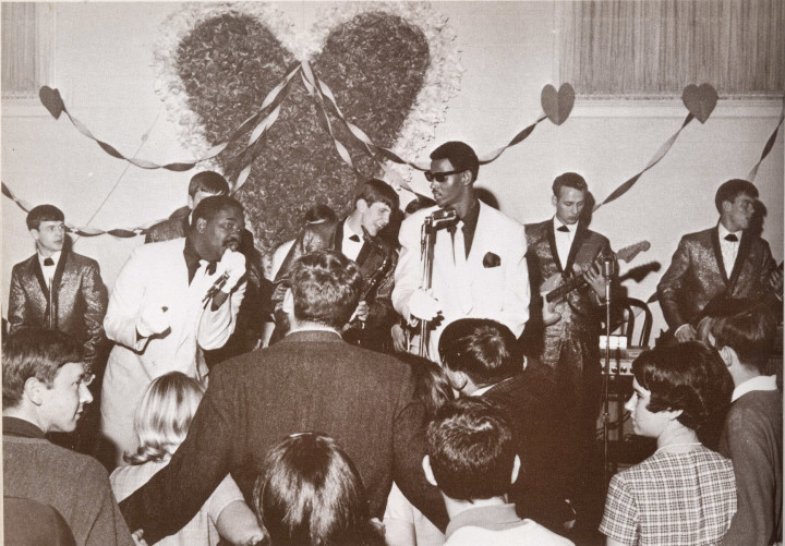 Soulmasters at the Sweetheart Dance at Stratford College in Danville, Va., 1967