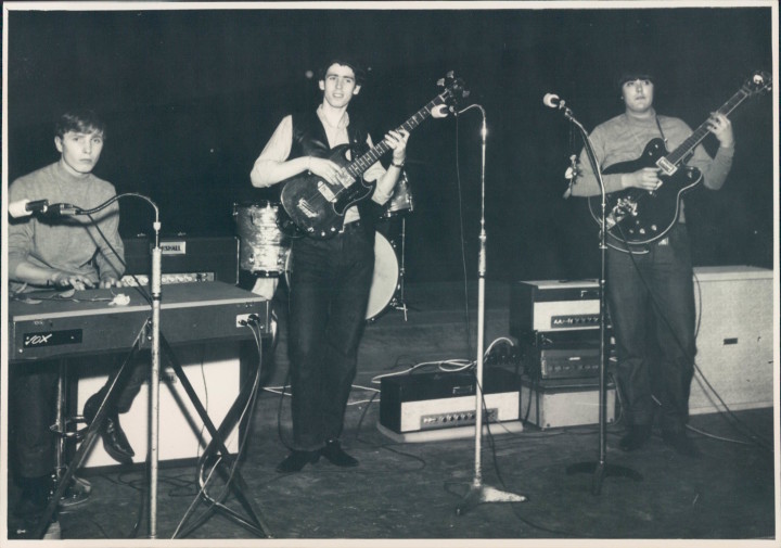 Left to right: John Carroll, Peter Carney and Mick Tucker