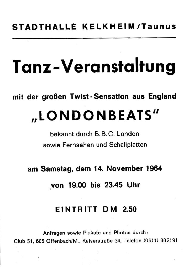 London Beats Germany Publicity 08