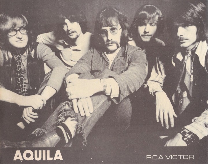 Aquila (L-R: Phil Childs, Ralph Denyer, George Lee, Martin Woodward, James Smith)
