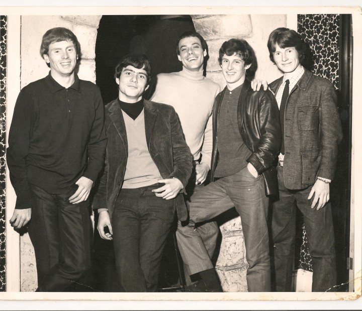 The Loose Ends in 1966 with Roy Davies (far left). Photo: Alan Whitehead