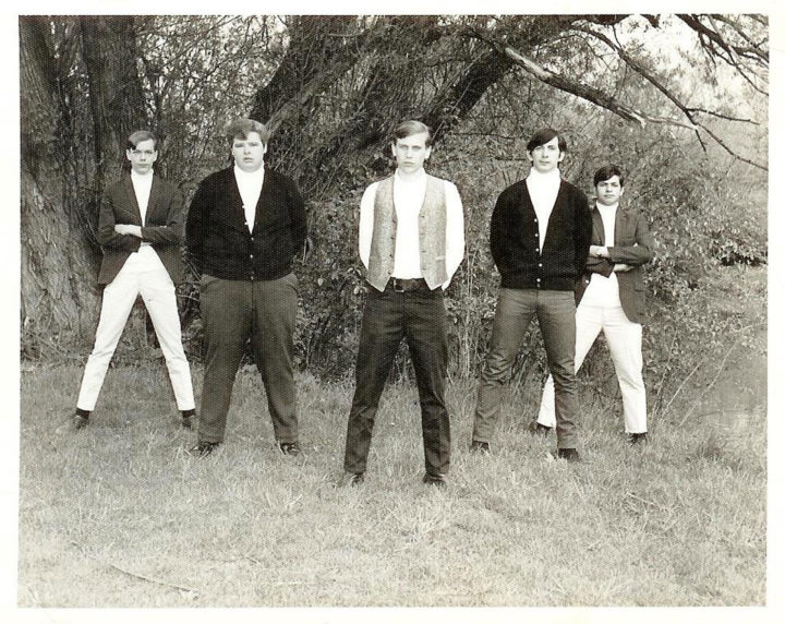 The Organized Confusion, from left: Joe Grabowski, Mark Bruce (friend of band filling in for Matt Sclafani), Dave Thibert, Bill Richards and Al Consiglio