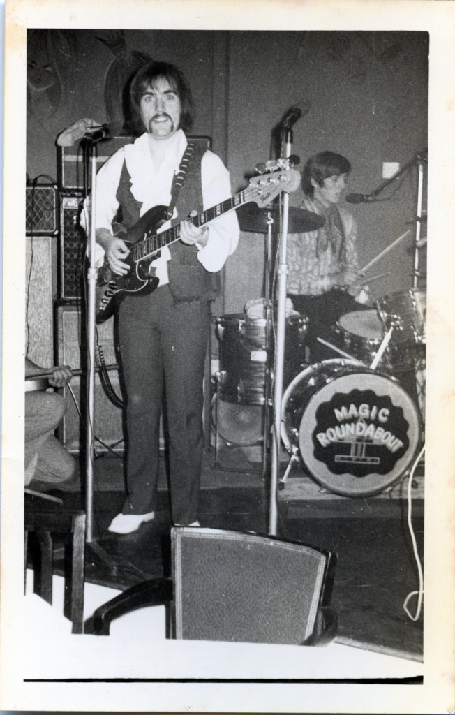 Ray Brown (left) and Roger Willis on stage with Magic Roundabout. Photo credit: Ray Brown