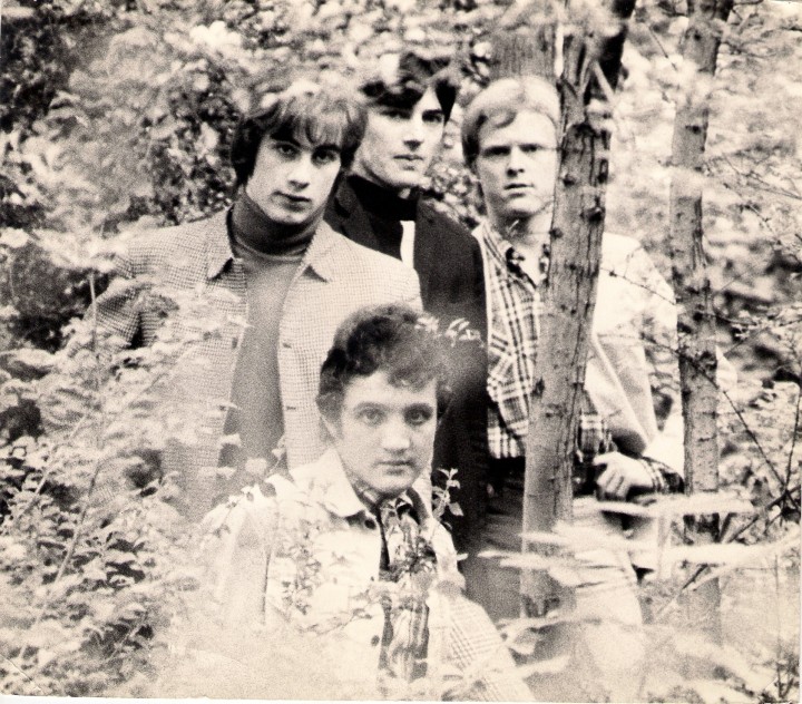 Back row, left to right: Chris Palmer, Gary Laub and Peter Vernon-Kell. Front: Fedon Tilberis