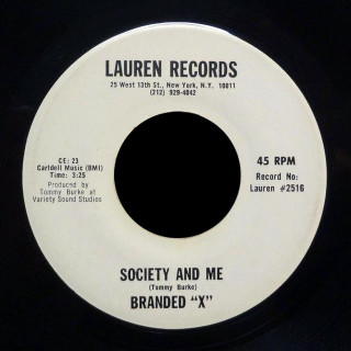 Branded "X" Lauren 45 Society and Me
