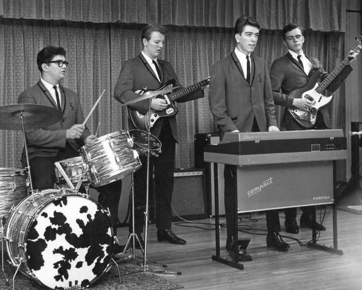 The Shantels, 1966, from left: Terry Williams, Mike Mays, Mike Dektas and JC Ecton