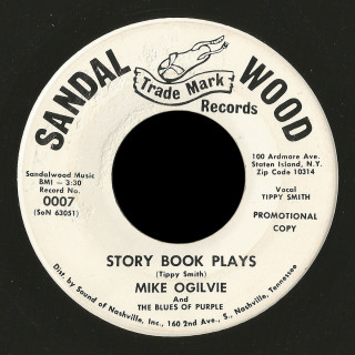 Mike Ogilvie and the Blues of Purple Sandle Wood 45 Story Book Plays