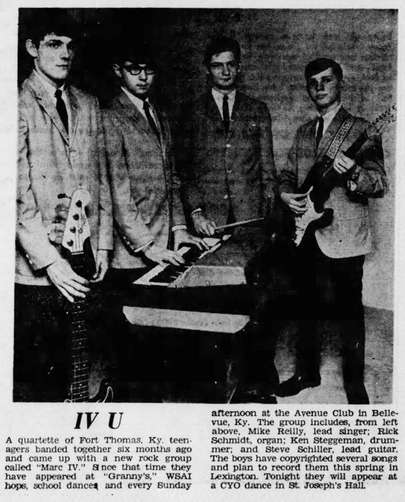Marc IV, Cincinnati Enquirer, Saturday, January 28, 1967