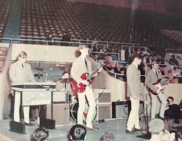 The Classics on stage, possibly in Louisville