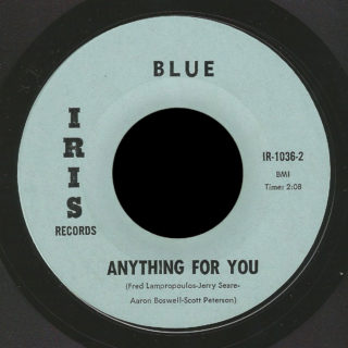 Blue Iris Records 45 Anything For You