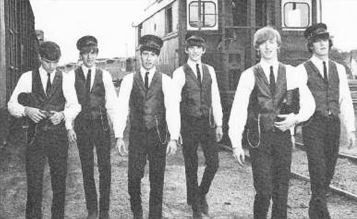 The Conductors photo: Larry Borgess, Chad Fenstemaker, Skip Kreitz, Regan Meyer, Barry Hirsh, and Danny Brungard