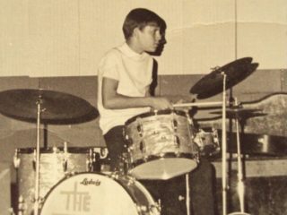 Specters photo Charlie Harrington on drums