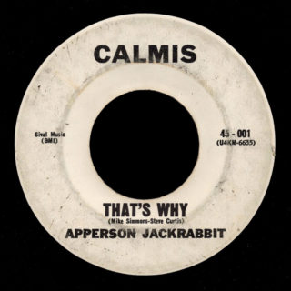Apperson Jackrabbit Calmis 45 That's Why