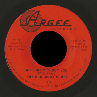 Burgundy Blues Argee 45 Nothing Without You